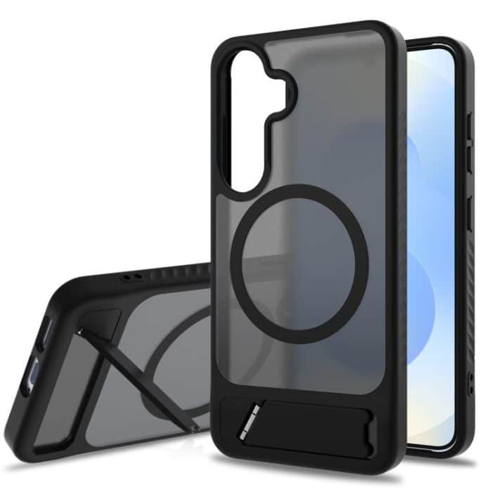 Frosted Holder PC Hybrid TPU MagSafe Phone Case – Bild 1