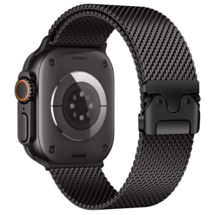 xDfind Umbrella Buckle Fine Mesh Milanese Stainless Steel Watch Band, Fine Mesh, For Apple Watch 42mm / 41mm / 40mm / 38mm
