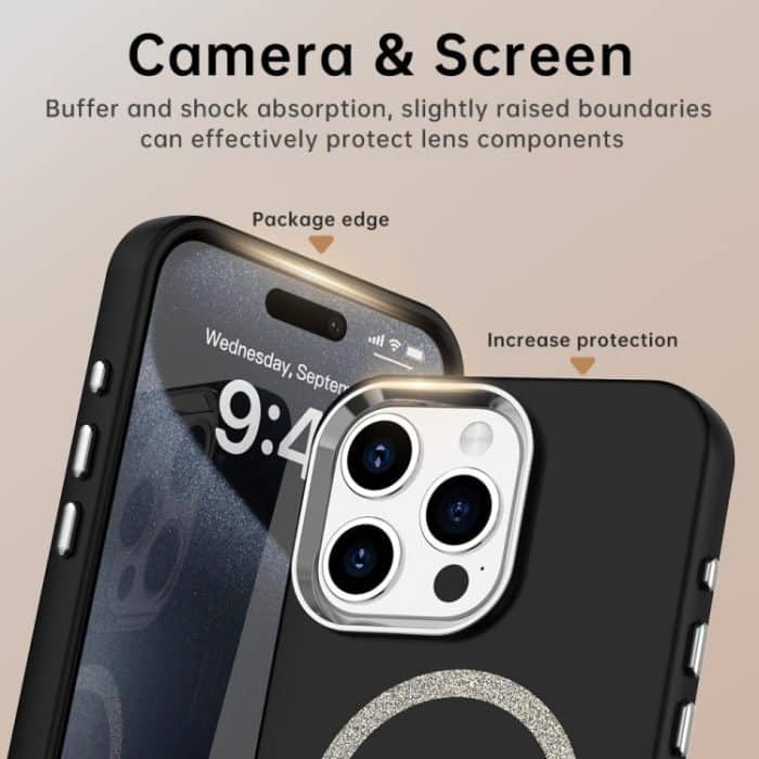 Glitter Series Magsafe PC Hybrid TPU Phone Case, For iPhone 12 Pro, For iPhone 11 Pro Max, For iPhone 11, For iPhone 11 Pro – Bild 7