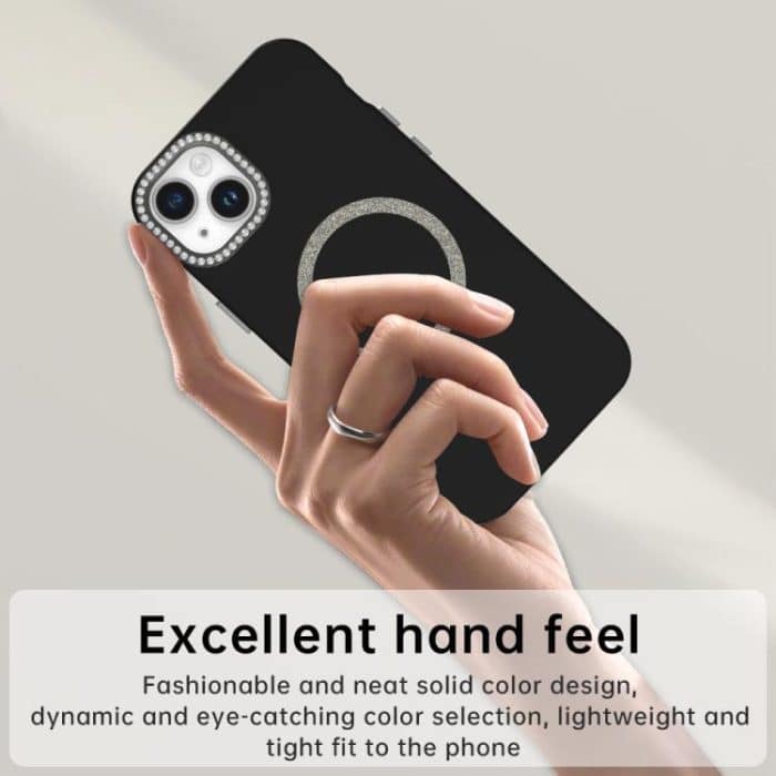 Glitter Rhinestones Series Magsafe PC Hybrid TPU Phone Case, For iPhone 11 Pro Max, For iPhone 11, For iPhone 11 Pro – Bild 5