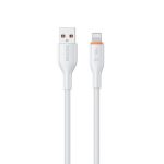 WK WDC-91i 12W USB to 8 Pin Silicone Data Cable, Length: 1.2m