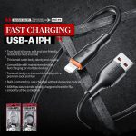 WK WDC-91i 12W USB to 8 Pin Silicone Data Cable, Length: 1.2m – Bild 3