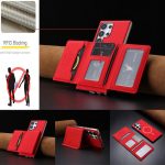 Solid Color Horizontal Magnetic Card Bag RFID MagSafe Phone Case – Bild 6