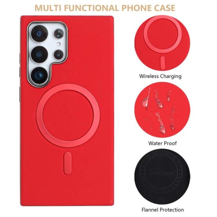 Solid Color Plating MagSafe Full Coverage Phone Case – Bild 4