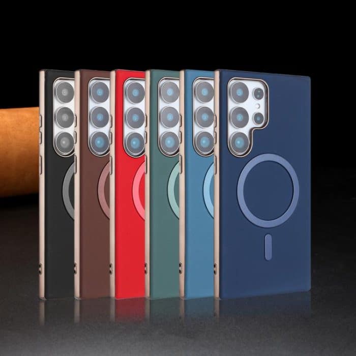 Solid Color Plating MagSafe Full Coverage Phone Case – Bild 7