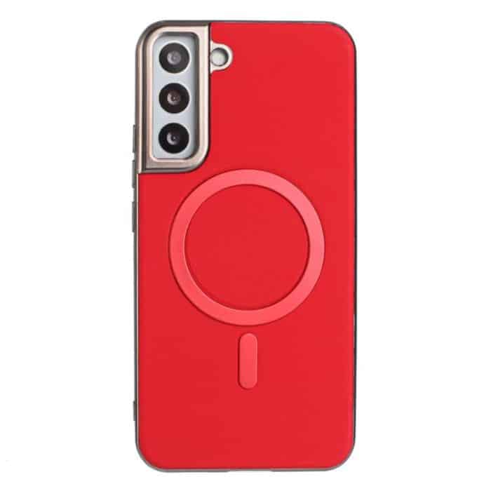 Solid Color Plating MagSafe Full Coverage Phone Case – Bild 1
