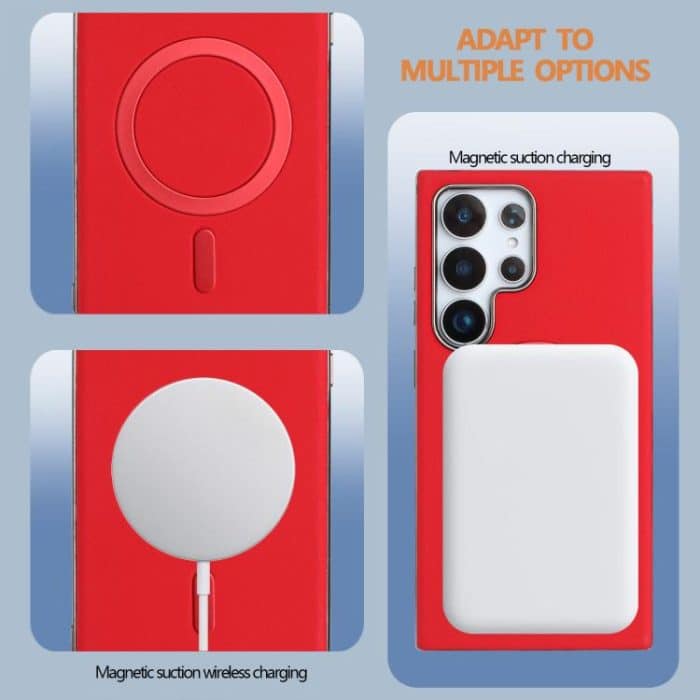 Solid Color Plating MagSafe Full Coverage Phone Case – Bild 5