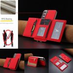 Zipper Horizontal Magnetic Card Bag RFID MagSafe Phone Case – Bild 7