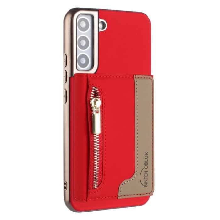 Zipper Horizontal Magnetic Card Bag RFID MagSafe Phone Case – Bild 1