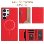 Zipper Horizontal Magnetic Card Bag RFID MagSafe Phone Case – Bild 3