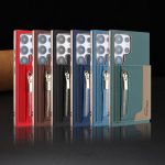 Zipper Horizontal Magnetic Card Bag RFID MagSafe Phone Case – Bild 8