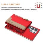 Zipper Horizontal Magnetic Card Bag RFID MagSafe Phone Case – Bild 2