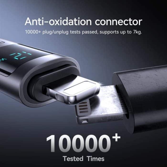 JOYROOM S-A16 Pro Prism Series 3A Digital Display USB to 8 Pin Fast Charging Data Cable, Length: 1.2m – Bild 6