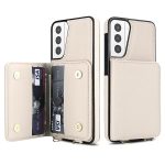 Crossbody Dual-buckle Wallet RFID Back Leather Phone Case – Bild 2