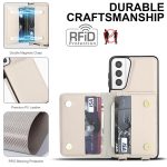 Crossbody Dual-buckle Wallet RFID Back Leather Phone Case – Bild 5