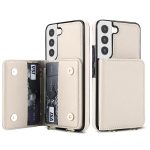 Crossbody Dual-buckle Wallet RFID Back Leather Phone Case – Bild 2