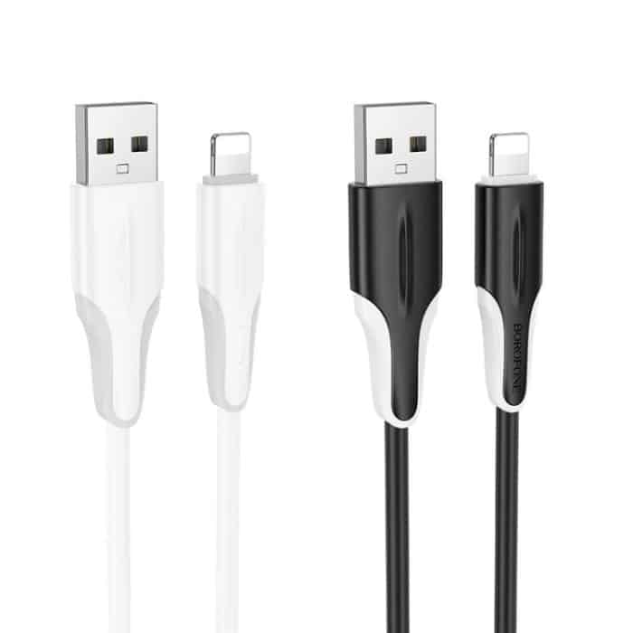 Borofone BX119 New USB to 8 Pin Charge Data Cable, Length:1m – Bild 2