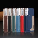 Colour Matching Horizontal Magnetic Card Bag RFID MagSafe Phone Case – Bild 8