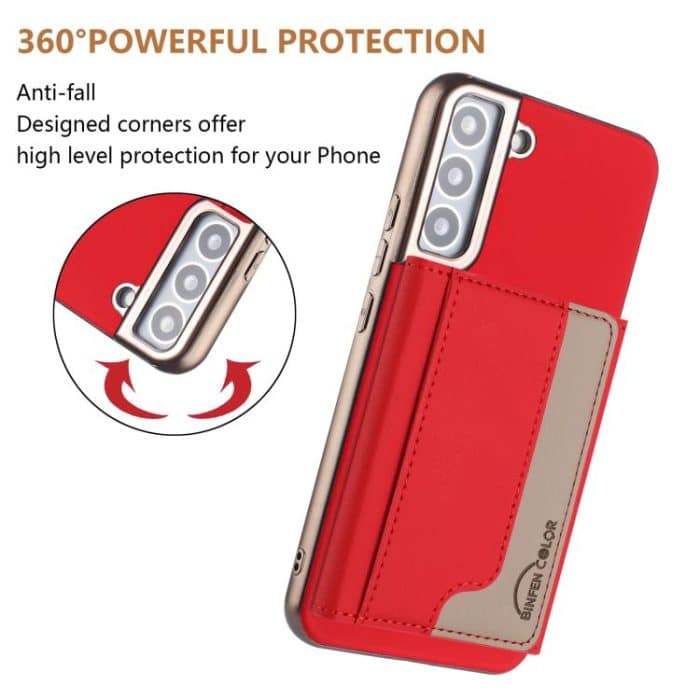 Colour Matching Horizontal Magnetic Card Bag RFID MagSafe Phone Case – Bild 3