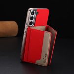 Colour Matching Horizontal Magnetic Card Bag RFID MagSafe Phone Case – Bild 6