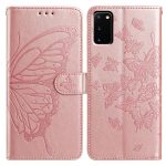 Butterfly Flutter Pattern Embossed Leather Phone Case