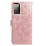 Butterfly Flutter Pattern Embossed Leather Phone Case – Bild 3