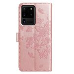 Butterfly Flutter Pattern Embossed Leather Phone Case – Bild 3