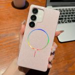 Glitter Powder Plating MagSafe IMD Full Coverage Phone Case