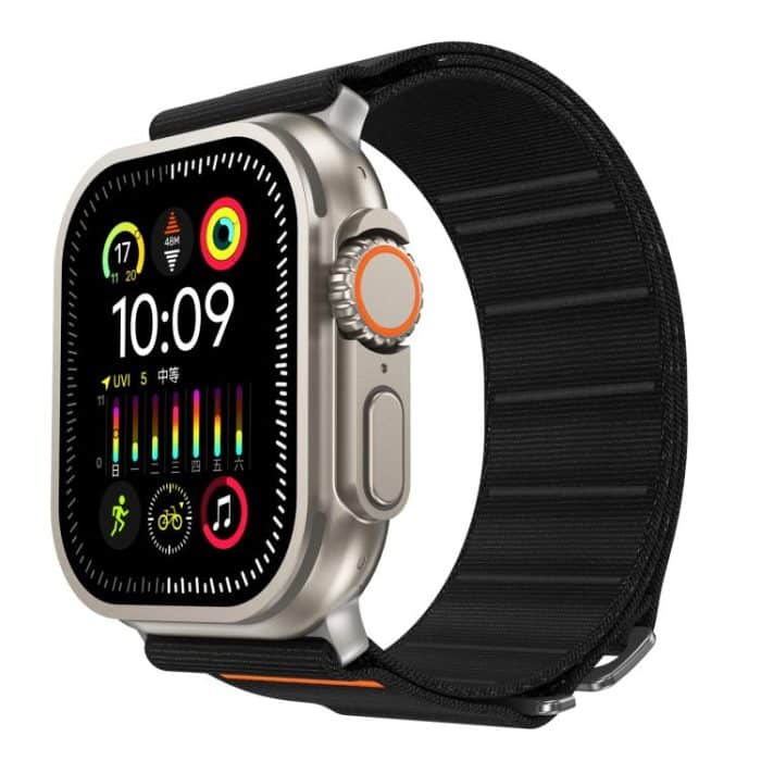 Traveler Nylon Watch Band, For Apple Watch 46mm / 49mm / 45mm / 44mm, For Apple Watch 42mm / 41mm / 40mm / 38mm – Bild 1