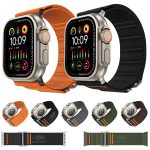 Traveler Nylon Watch Band, For Apple Watch 46mm / 49mm / 45mm / 44mm, For Apple Watch 42mm / 41mm / 40mm / 38mm – Bild 2