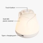 3W Rose Night Light Bedside Touch Sensor Ambient Lighting – Bild 3