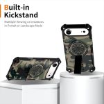 Camouflage Kickstand Rotating Shaft MagSafe Phone Case, For iPhone 15 Plus, For iPhone 15, For iPhone 14 Plus – Bild 2