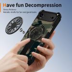 Camouflage Kickstand Rotating Shaft MagSafe Phone Case, For iPhone 15 Plus, For iPhone 15, For iPhone 14 Plus – Bild 4