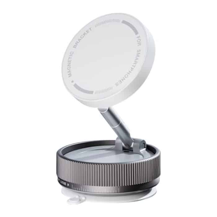 EDA008150701A.jpg K10A Three-axis Folding Vacuum Adsorption Magnetic Car Phone Holder, K10A (White), K10A (Black), K10A (Grey) – Bild 1