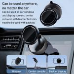 K10A Three-axis Folding Vacuum Adsorption Magnetic Car Phone Holder, K10A (White), K10A (Black), K10A (Grey) – Bild 6