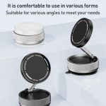 K10A Three-axis Folding Vacuum Adsorption Magnetic Car Phone Holder, K10A (White), K10A (Black), K10A (Grey) – Bild 9