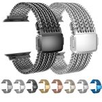 Mesh Magnetic Stainless Steel Watch Band – Bild 2