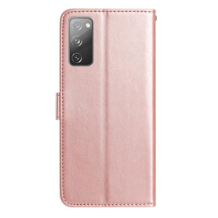 Rose Flower Embossing Pattern Leather Phone Case – Bild 3