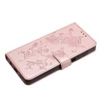 Rose Flower Embossing Pattern Leather Phone Case – Bild 6