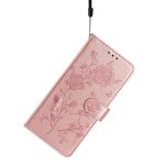 Rose Flower Embossing Pattern Leather Phone Case – Bild 7