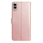 Rose Flower Embossing Pattern Leather Phone Case – Bild 3