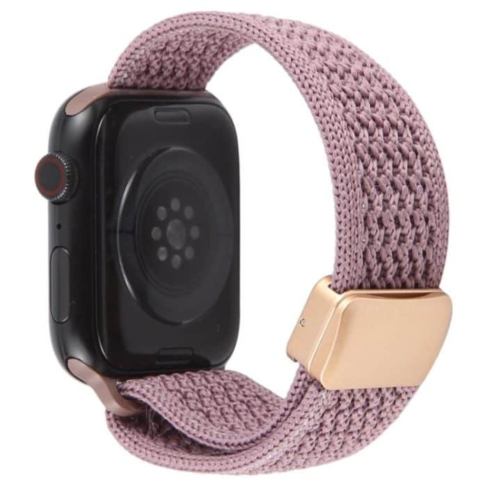 Magnetic Buckle Breathable Knitted Nylon Watch Band – Bild 5