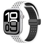 Magnetic Buckle Breathable Silicone Watch Band