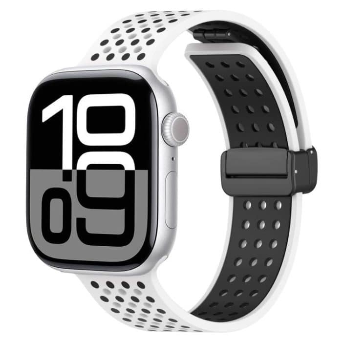 EDA008189202A.jpg Magnetic Buckle Breathable Silicone Watch Band – Bild 1