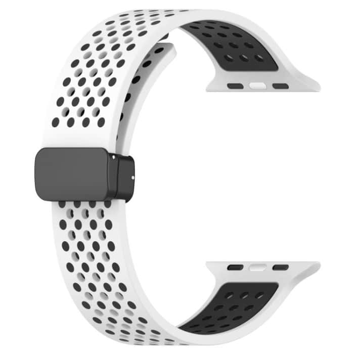 Magnetic Buckle Breathable Silicone Watch Band – Bild 7