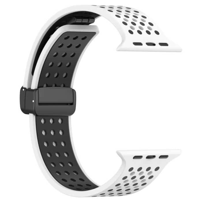 Magnetic Buckle Breathable Silicone Watch Band – Bild 8