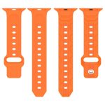 Vertical Grain Reverse Buckle Silicone Watch Band – Bild 4