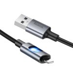 hoco U144 Colorful LED 2.4A USB to 8 Pin Charging Data Cable, Length: 1.2m – Bild 4