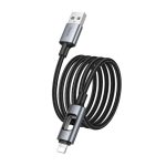 hoco U144 Colorful LED 2.4A USB to 8 Pin Charging Data Cable, Length: 1.2m – Bild 2