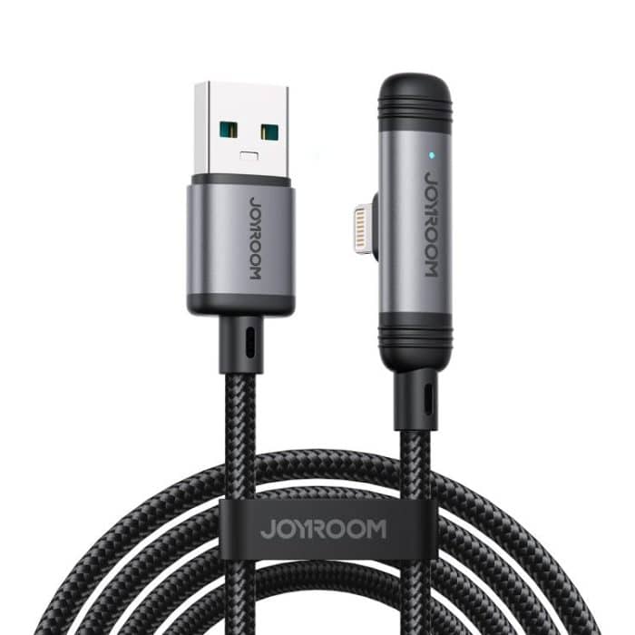 EDA008266901A.jpg JOYROOM S-A56 EnjoyX Series 3A USB to 8 Pin 90 Degree Fast Charging Data Cable – Bild 1